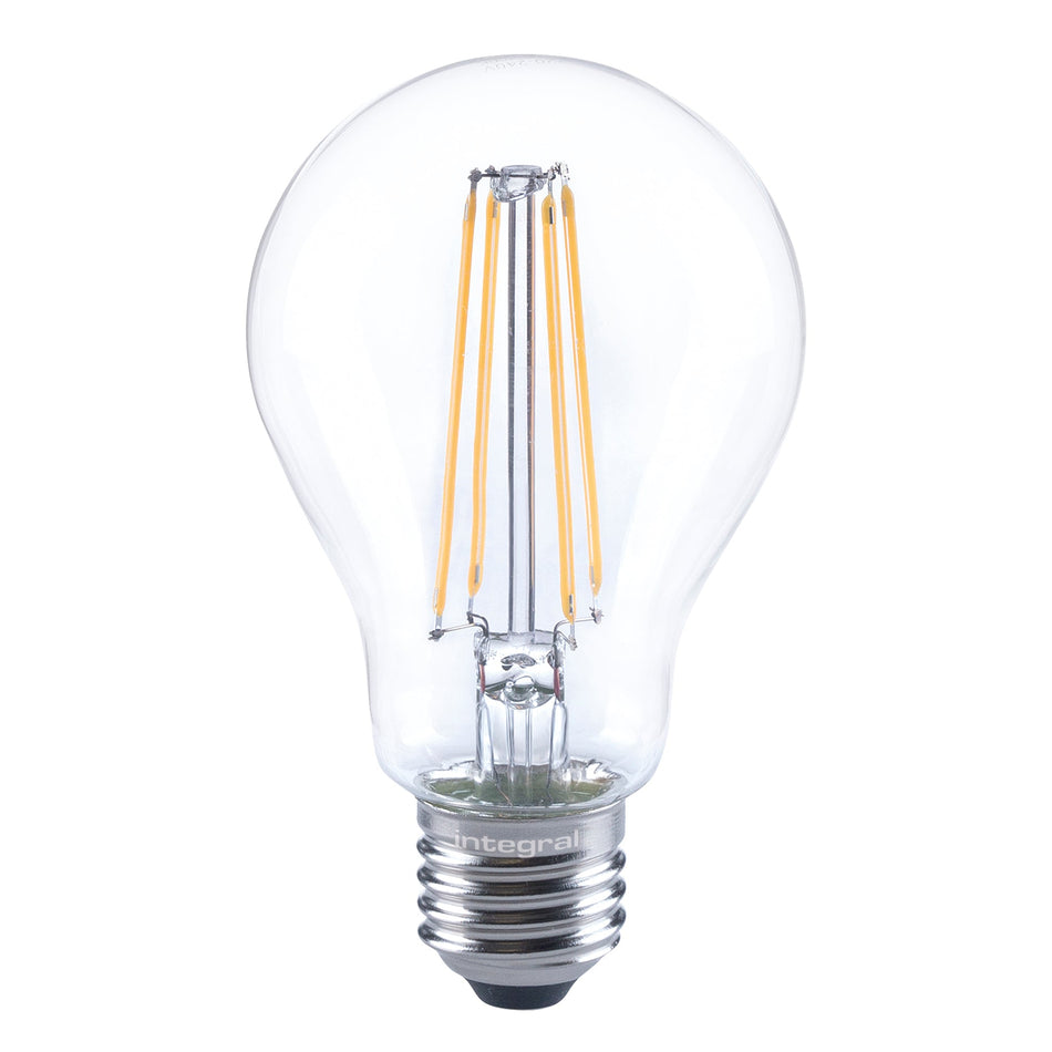 LED Filament GLS Lamp - E27 2700K Warm White, Clear Glass