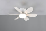 LED Ceiling Fan, Remote Control, Colour Selectable, Night Function - LUND