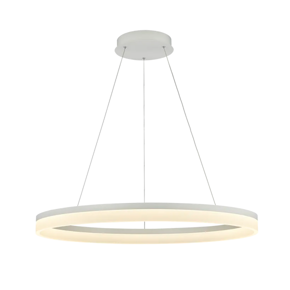 SEARCHLIGHT Ara 100 Pendant, 3000k-4000k switchable, TRIAC, White