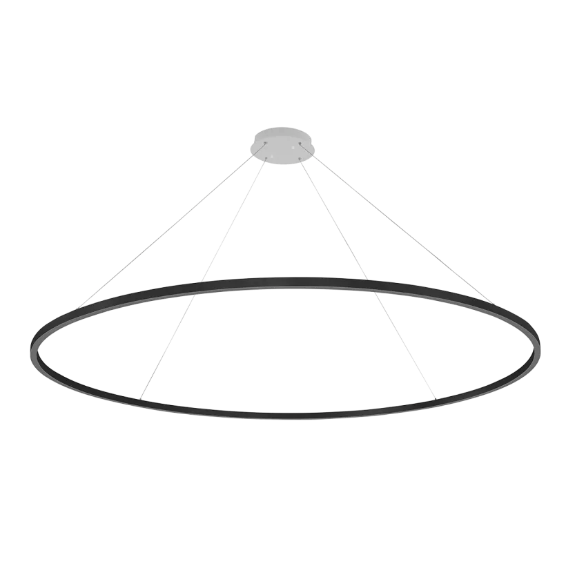 SEARCHLIGHT Compass 2 Pendant, 3000-4000k switchable, Sand Black