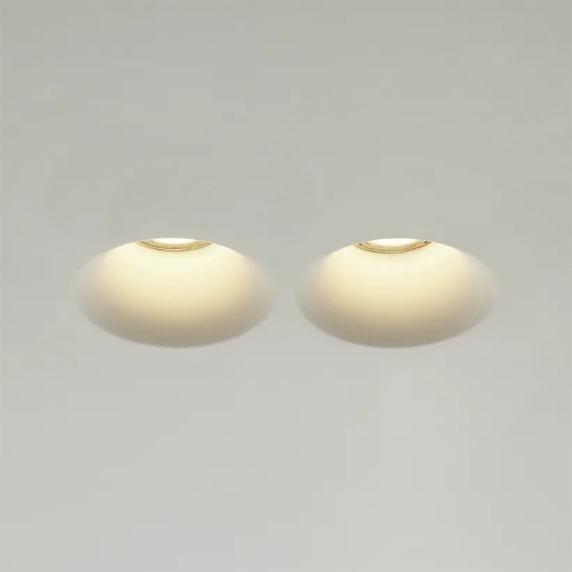 Rome 2, GU10, Plaster