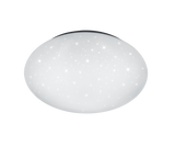 PUTZ LED Flush Ceiling Light, Starry Effect Option