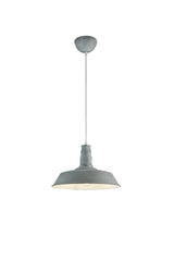 WILL Pendant Light - Industrial Style, E27 - Bronze, Nickel or White