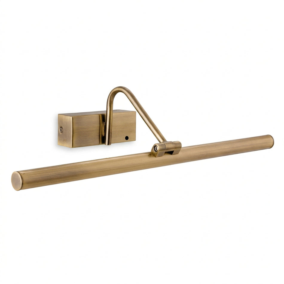 Ibiza - Rechargeable LED Picture Light in Antique Brass or Brushed Steel - 40cm