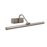 Ibiza - Rechargeable LED Picture Light in Antique Brass or Brushed Steel - 40cm