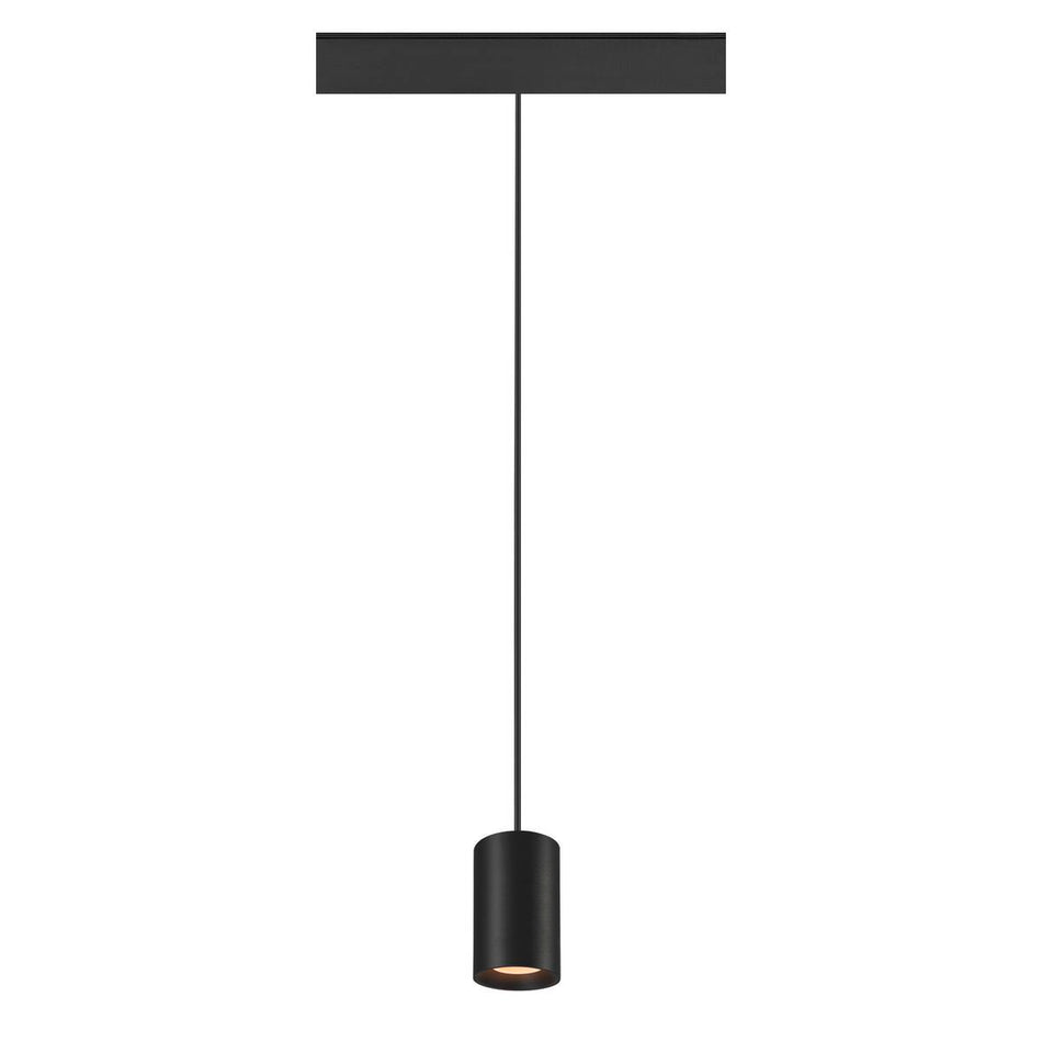SLV NUMINOS® XS 48V TRACK DALI, pendant light, black / black, 8.7 W, 640 lm, 2700 K, CRI 90, 55°