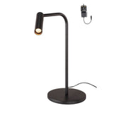 SLV KARPO TL LED Indoor table lamp, black, 3000K, incl. UK Plug