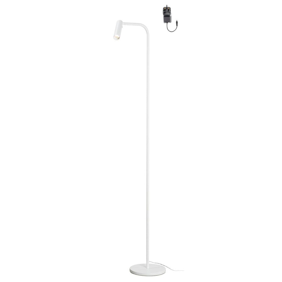 KARPO TL LED Indoor floor stand, white, 3000K, incl. UK Plug