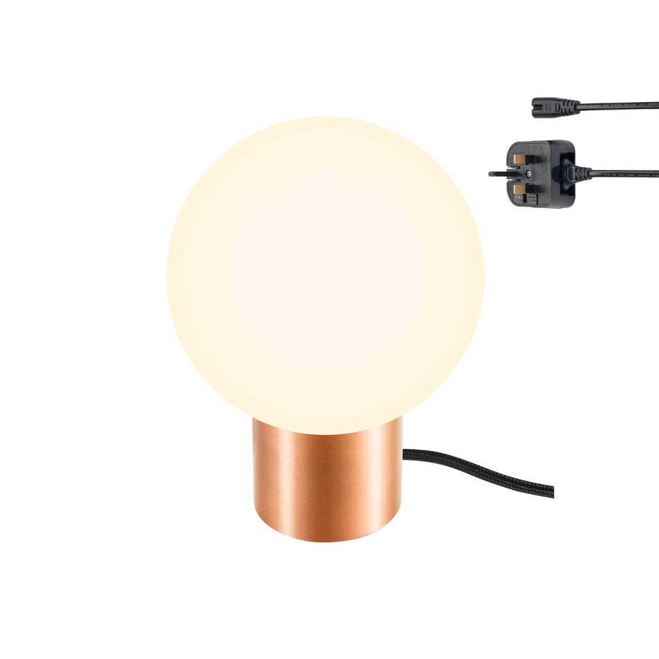 SLV LITTLE SUN table lamp, G9, IP20, copper, incl. UK Plug