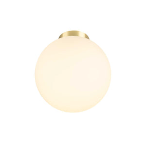 SLV SUN 30 ceiling-mounted light, round, 1x max. 60 W, E27, gold