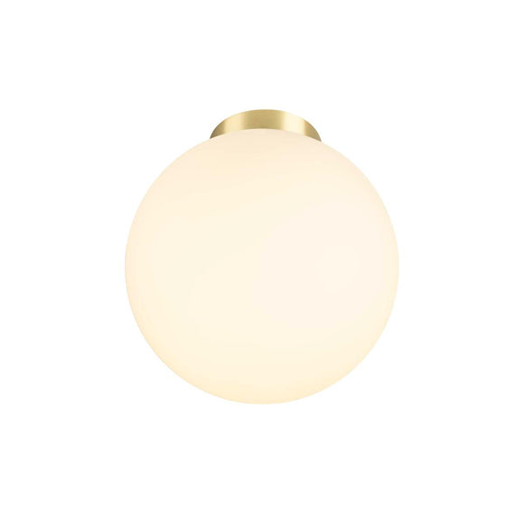 SLV SUN 30 ceiling-mounted light, round, 1x max. 60 W, E27, gold