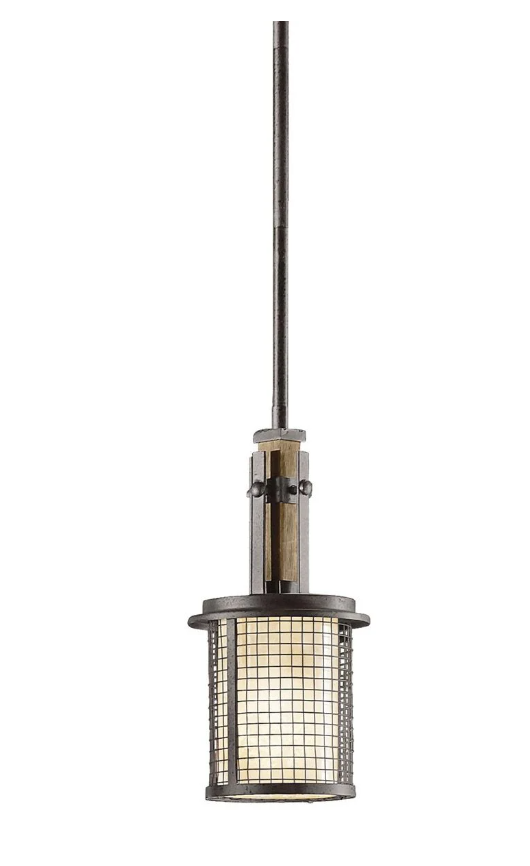 ELSTEAD Lighting Ahrendale 1 Light Mini Pendant - Anvil Iron