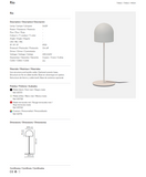 RIO table lamp