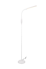 TORO - Modern Adjustable LED Floor Lamp - Black or White Matt, Colour Selectable