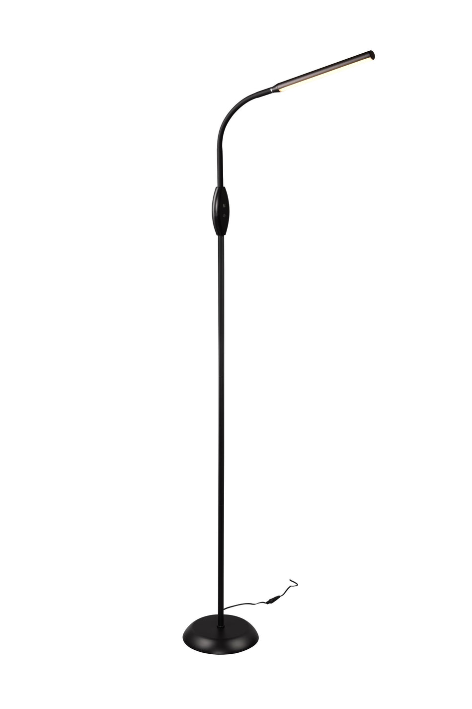 TORO - Modern Adjustable LED Floor Lamp - Black or White Matt, Colour Selectable