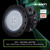 UFO - 150W LED High Bay Light - Narrow Beam