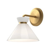 ELSTEAD Lighting Alora Halston 1 lt Wall Light - Brushed Gold