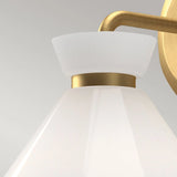ELSTEAD Lighting Alora Halston 1 lt Wall Light - Brushed Gold