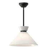 ELSTEAD Lighting Alora Halston 1 lt Pendant - Matte Black
