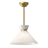 ELSTEAD Lighting Alora Halston 1 lt Pendant - Brushed Gold