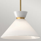 ELSTEAD Lighting Alora Halston 1 lt Pendant - Brushed Gold