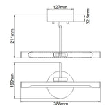 ELSTEAD Lighting Alton 1 Light Small LED Picture Light - Black