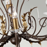 ELSTEAD Lighting Amarilli 15 Light Chandelier - Bronze with Gold Patina