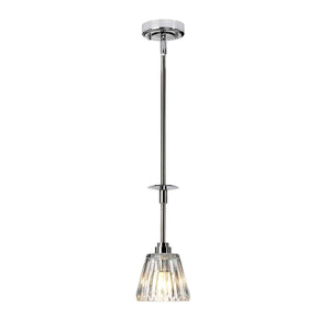 ELSTEAD Lighting Agatha 1 Light Pendant - Polished Chrome