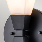 ELSTEAD Lighting Bowtie 1lt Wall Light - Matte Black