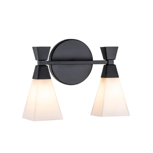 ELSTEAD Lighting Bowtie 2lt Wall Light - Matte Black