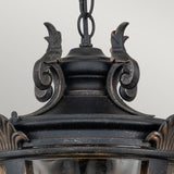 ELSTEAD Lighting Baltimore 1 Light Large Chain Lantern - Weathered Bronze