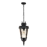 ELSTEAD Lighting Baltimore 1 Light Large Chain Lantern - Weathered Bronze