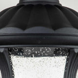 ELSTEAD Lighting Chicago 1 Light Small Pedestal Lantern - Textured Black