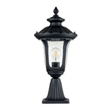 ELSTEAD Lighting Chicago 1 Light Small Pedestal Lantern - Textured Black