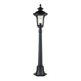 ELSTEAD Lighting Chicago 1 Light Small Pillar Lantern - Textured Black