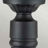 ELSTEAD Lighting Chicago 1 Light Small Pillar Lantern - Textured Black