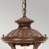 ELSTEAD Lighting Chicago 1 Light Small Chain Lantern - Rusty Bronze Patina