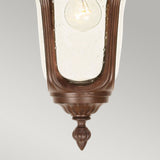 ELSTEAD Lighting Chicago 1 Light Small Chain Lantern - Rusty Bronze Patina