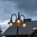 ELSTEAD Lighting Firenze 3 Light Lamp Post - Black