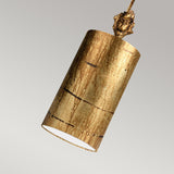 ELSTEAD Lighting Fragment 1 Light Small Pendant - Aged Gold