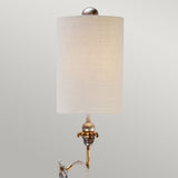 ELSTEAD Lighting Tivoli 1 Light Wall Light - Gold & Cream Patina