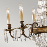 ELSTEAD Lighting Bellini 6 Light Chandelier - Oxidized Bronze/British Bronze