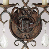 ELSTEAD Lighting Chateau 2 Light Wall Light - Mocha Bronze