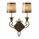 ELSTEAD Lighting Justine 2 Light Wall Light - Vertical - Astral Bronze