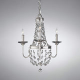 ELSTEAD Lighting Malia 3 Light Chandelier - Polished Nickel