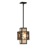 ELSTEAD Lighting Remy 1 Light Pendant Light - Heritage Bronze/Parissiene Gold