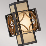 ELSTEAD Lighting Remy 1 Light Pendant Light - Heritage Bronze/Parissiene Gold