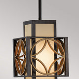 ELSTEAD Lighting Remy 1 Light Pendant Light - Heritage Bronze/Parissiene Gold