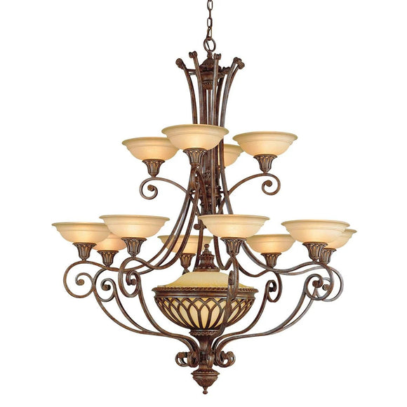 ELSTEAD Lighting Stirling Castle 13 Light Chandelier - British Bronze