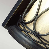 ELSTEAD LIGHTING Wellfleet 1 Light Wall Lantern - Aged Bronze